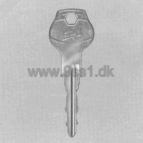 Porsche 944, Key for Alarm System