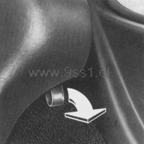Porsche 944, Back Seats - Luggage Compartment