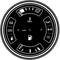 Porsche 944, Combi-Instrument