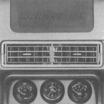 Porsche 944, Heating and Ventilation