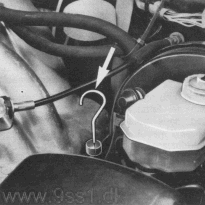 Porsche 944, Oil dipstick