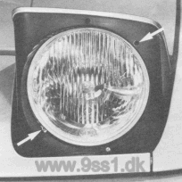 Porsche 944, Adjusting the Headlights