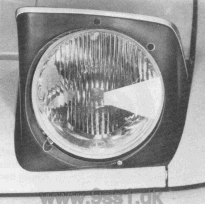 Porsche 944, Adjusting the Headlights